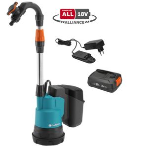 Gardena 2000/2 18V P4A Set Akku-Regenfasspumpe