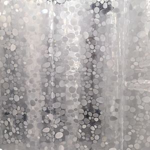INF PVC sprchový závěs - oblázkový design XXL