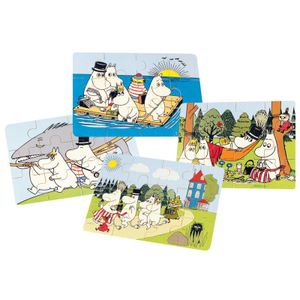 Moomin Holzpuzzle 4St