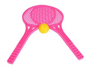 Toyrific Weiche Tennis-Set 53 cm rosa