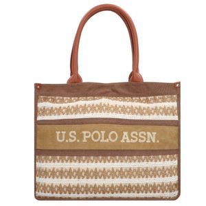 U.S. POLO ASSN. El Dorado Shopping Bag Natural