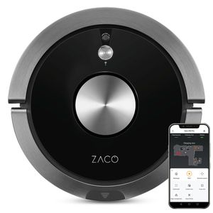 ZACO A9s Pro - Robotický vysavač - karbonová čerň