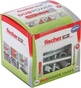 fischer DUOPOWER 10 x 50 S LD s bezpečnostnou skrutkou