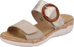 Remonte Komfort Pantoletten R6858-60 Damen 31353335383333 Beige 45 EU