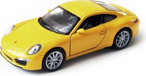 PORSCHE 911 (991) Carrera S Modellauto Modell Auto Metall Spielzeugauto Spielzeug Kinder Geschenk 93 (Gelb)