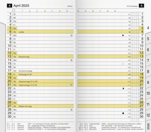 rido idé Kalender-Einlage "M-Planer" Registerschnitt 2025