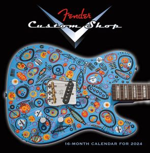 Fender Custom Shop Gitarre Kalender Series 2024 Guitar Calendar Gitarrenkalender