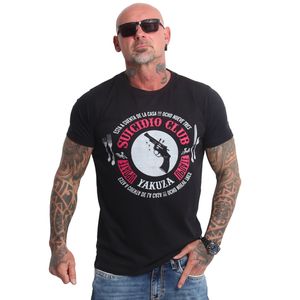 Yakuza Herren Suicidio Regular T-Shirt, Schwarz, XXL