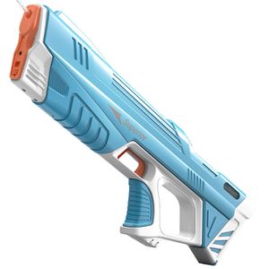 Elektrische Wasserpistole Schwimmbecken Spielzeug selbstansaugende elektrische Wasserpistole [blau]