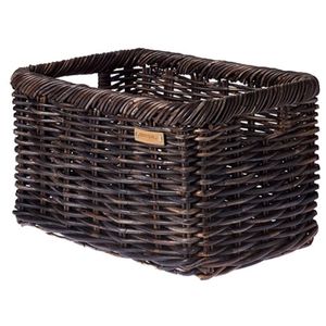 BASIL H.R.-Korb "Noir L" Rattan, Maße (L nature melee black