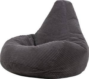 icon Sitzsack Bean Bag Dalton, Anthrazitgrau, Cord, Groß, Sitzsäcke Für Das Wohnzimmer, Schlafzimmer, Sitzsack-Sessel Für Erwachsene - Hergestellt in Deutschland