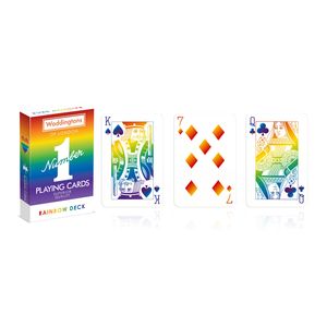 Number 1 Spielkarten Rainbow Kartenspiel Karten Spiel Fanartikel