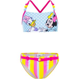 Disney Badeanzug Bikini Disney Minnie Maus Daisy Duck Kinder Mädchen Badeanzug Bikini, Blau / 104