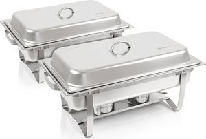 Mahlzeit Chafing dish Profi Set "Toulouse", 15 teilig Mahlzeit Chafing dish Profi Set "Toulouse", 15 teilig
