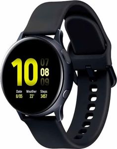 Samsung Galaxy Watch, Active 2 Smart Watch, Black 40 mm, Aluminium