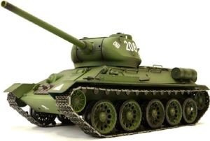 RC Panzer "Russischer T-34/85" 1:16 Heng Long -Rauch&Sound + 2,4Ghz - V 7.0 - PRO Modell