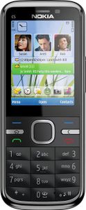 Nokia C5 Smartphone 2,2 Zoll Display Bluetooth schwarz "akzeptabel"