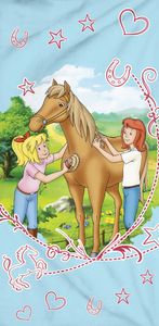 Bibi und Tina Badetuch Sternenzauber 75x150 cm Bibi und Tina Badetuch Sternenzauber 75x150 cm