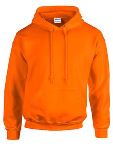 Heavy Blend Hooded Sweatshirt / Kapuzenpullover - Farbe: Safety Orange - Größe: L