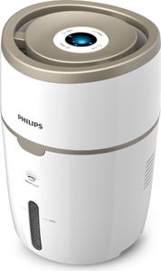 Philips Luftbefeuchter 2000 Series, NanoCloud für bis zu 99% weniger Bakterien, bis 44 m², Weiß (HU4816/10)