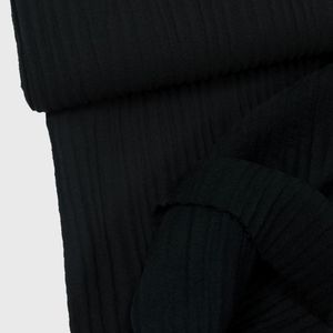 Musselin Blusenstoff Wolle Softwool schwarz blickdicht | 14,90 EUR/m