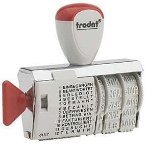trodat Wortbandstempel Classic 1117 5434 Abmessung der Stempelfläche: 56 x 4 mm (