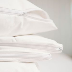 Allergovita Evolon Encasing Kissen und Deckenbezüge für Hausstauballergiker Basic Kissenbezug einzeln 80x80 cm