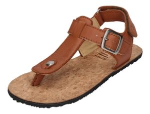 KOEL Barefoot - Kinder Sandalen - ABRIANA NAPPA cognac, Größe:33 EU
