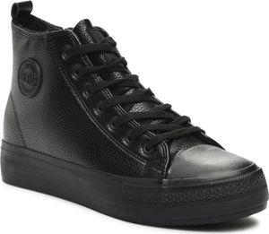 Big Star Buty Trampki Wysokie Na Platformie Ocieplane M Czarne, INT1914