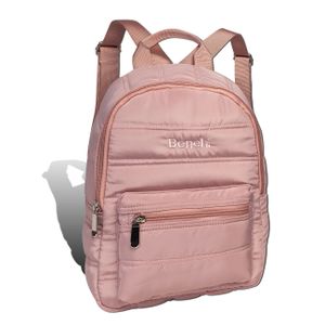 Bench Old Pink Backpack Polyester City Backpack Dámský prošívaný batoh 23x29x13 Dámský batoh D2ORI311A