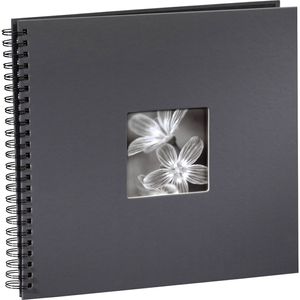 Hama "Fine Art" Spiral Album, grey, 34x32/50, 340 mm, 320 mm, Grau