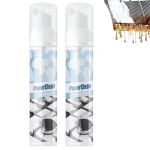 2er Power clean Schäumender schwerölfleckenreiniger, Allzweckreiniger, Leistungsstarker Fleckenentferner, 100ml
