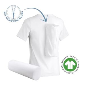 somnipax shirt Standard mit Rolle - Lagerungs-Shirt gegen Schlafapnoe und Schnarchen, Modell:Männer, Größe:XXL