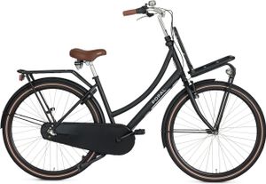 Popal Daily Dutch Basic+ N3 Hollandrad - Citybike - Damen - 59 centimeter - Mattschwarz