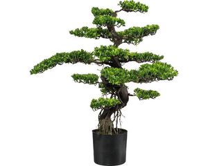 Kunstpflanze Bonsai Höhe: 90 cm grün