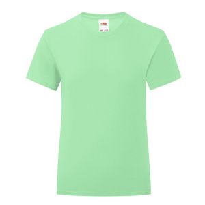 Fruit of the Loom T-Shirt Mädchen BC4751 (164) (Mint)