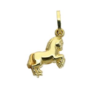 Anhänger Kettenanhänger Pferd aus Gold 333 (8 kt)