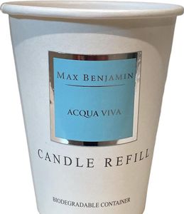 Acqua Viva  Naturkerzen Refill Max Benjamin
