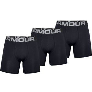 Under Armour UA Charged Cotton 6in 3 Pack-BLK - S