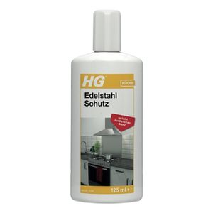 HG Edelstahl Schutz 125ml - Bringt Edelstahl zum Glänzen (1er Pack)
