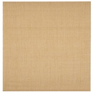 vidaXL Teppich Natur Sisal 100x100 cm