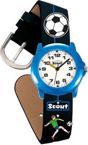 Scout Kinder Uhr Lernuhr Crystal Fußball Jungenuhr 280305000