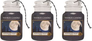 Yankee Candle MIDSUMMERS NIGHT - Jar do auta 3 balení