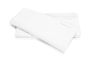 TransHorse Sport Bandagierunterlagen Memory Classic snow flake (weiß) S (39 x 45 cm)