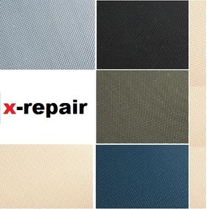 x-repair Patch selbstklebender Reparatur Aufkleber Nylon Flicken für Zelte, Rucksack, Markisen, Schlauchboot, Luftmatratze beige 2 Stück 70 x 70 mm