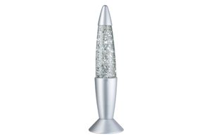 TIP 3577 Mood LED Glitterleuchte Silber / Multicolor inkl. Leuchtmittel