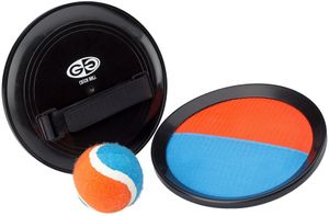 Get & Go abseits Catchball 3-teilig 20 cm blau/orange, Farbe:Blau,Orange