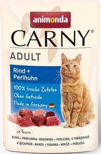 Animonda Carny PB Adult wołowina + perliczka 85g Animonda Carny PB Adult wołowina + perliczka 85g