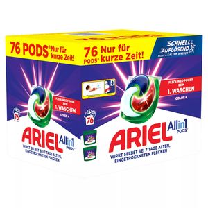 ARIEL Waschmittel Pods All-in-1 Color+, 76 WL
