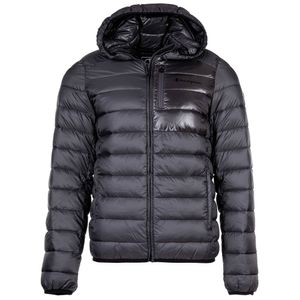 Pánská bunda Champion - Bunda s kapucí, Outdoor, Zip Grey L